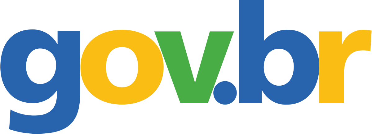 Government of Brazil logo showing gov.br in white text